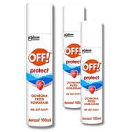 ZAPNÚŤ! Pre komáre a kliešte repelent v aerosóle OFF! Chráňte 100 ml x 3 ZAPNÚŤ! Pre komáre a kliešte repelent v aerosóle OFF! Chráňte 100 ml x 3