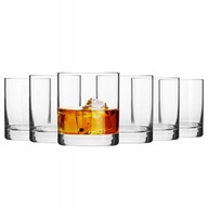 Krosno 6 x Poháre na miešanú whisky 300 ml Classic Simple Set Prez Krosno 6 x Poháre na miešanú whisky 300 ml Classic Simple Set Prez