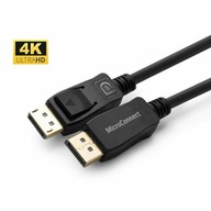 Kábel MicroConnect 4K DisplayPort 1.2, 5m