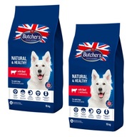 Butchers Natural&Healthy suché krmivo pre psov hovädzie 15kg x 2ks Butchers Natural&Healthy suché krmivo pre psov hovädzie 15kg x 2ks