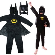 BATMAN OUTFIT SET 3v1 CHLAPČENSKÉ SPOLOČENSKÉ ŠATY + MASKA 122-134 L