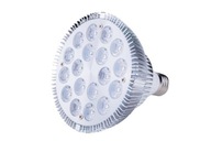 LED žiarovka 18W E27, špecializované prídavné svetlo, biela 14000K