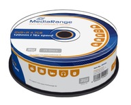 25x MediaRange DVD+R 4,7GB x16 Cake 25 MR404