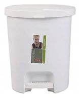 CURVER Odpadkový kôš s pedálom, 25 l, biely CURVER Odpadkový kôš s pedálom, 25 l, biely