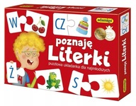 Logická hra Učenie písmen Vzdelávacie Učenie abecedy 3+ Adamigo 5581 Logická hra Učenie písmen Vzdelávacie Učenie abecedy 3+ Adamigo 5581