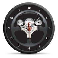 Tiché nástenné hodiny Speed Demon do chlapčenskej izby Tiché nástenné hodiny Speed Demon do chlapčenskej izby