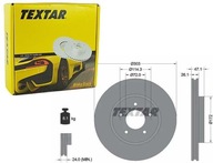 TEXTAR PREDNÉ BRZDOVÉ KOTÚČE 92197703