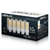 10X G9 LED žiarovka 6W = 60W teplá neutrálna studená Premium LEDLUX nebliká 10X G9 LED žiarovka 6W = 60W teplá neutrálna studená Premium LEDLUX nebliká