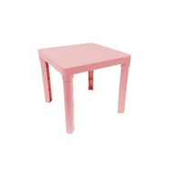 Ružový detský stolík