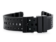 Gumový remienok na hodinky - model 2 čierny - 22 mm Gumový remienok na hodinky - model 2 čierny - 22 mm