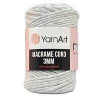 Yarnart makrame kábel 3mm- 756- Popiel String Yarnart makrame kábel 3mm- 756- Popiel String