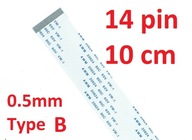 Flex páska FPC FFC VW-1 AWM 20624 80C 60V 10cm 14P Flex páska FPC FFC VW-1 AWM 20624 80C 60V 10cm 14P