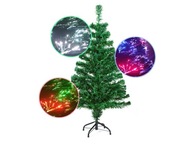 Vianočný stromček LED z optických vlákien 90 cm