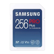 Samsung PRO Plus 2021 SDXC pamäťová karta 256 GB Class 10 UHS-I/U3 V30 (MB-S