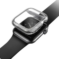 Puzdro UNIQ Garde pre Apple Watch Series 4/5/6/SE 40 mm. sivá/údená šedá Puzdro UNIQ Garde pre Apple Watch Series 4/5/6/SE 40 mm. sivá/údená šedá