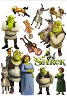Tlačová fondánová torta SHREK veľká sada Tlačová fondánová torta SHREK veľká sada