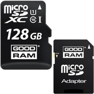 PAMÄŤOVÁ KARTA 128GB microSD Goodram + adaptér