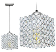 ZÁVESNÁ LAMPA, STROP, LUSTER, KRIŠTÁĽ, CHROM, LED ZÁVESNÁ LAMPA, STROP, LUSTER, KRIŠTÁĽ, CHROM, LED