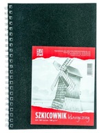 Skicár A4/80K 98g špirála na kreslenie a skicovanie Skicár A4/80K 98g špirála na kreslenie a skicovanie