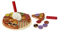 Pizza na krájanie a položenie na suchý zips pre deti Pizza na krájanie a položenie na suchý zips pre deti