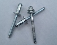 Oceľový nit 6,4x17 Hrubý priemyselný rozsah 1-6mm Oceľový nit 6,4x17 Hrubý priemyselný rozsah 1-6mm