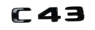 nápis emblému C 43 C43 Mercedes W206 2021- nápis emblému C 43 C43 Mercedes W206 2021-