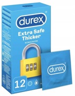 DUREX Extra Safe kondómy 12 ks, vlhčené