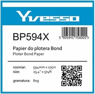 Kopírovací papier Yvesso Bond 594x175m 80g