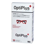 OptiPlus vlhčené obrúsky na okuliare 100 ks