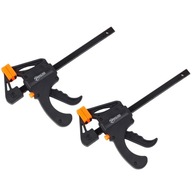 2x TESÁRSKA SVORKA JEDNORUČNÁ, RÝCHLOUPINA, AUTOMATICKÁ SVORKA 150mm 2x TESÁRSKA SVORKA JEDNORUČNÁ, RÝCHLOUPINA, AUTOMATICKÁ SVORKA 150mm