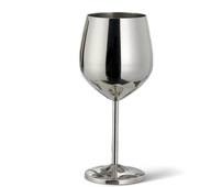 Strieborný oceľový pohár na víno, veľký, 500 ml Strieborný oceľový pohár na víno, veľký, 500 ml