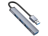 rozbočovač USB 3.0 x1 + USB 2.0 x3 Orico AH-A13-GY-BP
