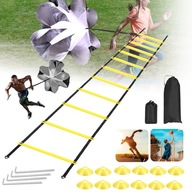TRÉNINGOVÝ SET PRE RÝCHLOSŤ A AGILITY ŠPORTOVCOV AGILITY REBRÍK TRÉNINGOVÝ SET PRE RÝCHLOSŤ A AGILITY ŠPORTOVCOV AGILITY REBRÍK