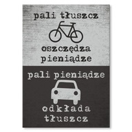 OZDOBNÁ TABUĽKA PLACHT OBRAZ BICYKEL AUTO NÁPIS HUMORU OZDOBNÁ TABUĽKA PLACHT OBRAZ BICYKEL AUTO NÁPIS HUMORU