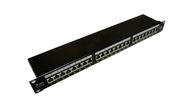 Patch panel STP cat.5e 24 portov LSA 1U PK006 Patch panel STP cat.5e 24 portov LSA 1U PK006