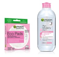 Micelárna tekutá Garnier 3v1 + eko vložky Micelárna tekutá Garnier 3v1 + eko vložky
