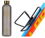 Cyklistická fľaša na vodu Tritan 1000 ml + držiak Cyklistická fľaša na vodu Tritan 1000 ml + držiak
