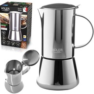 Tradičný kávovar, espressovač Adler AD4417 na indukciu, 620 ml Tradičný kávovar, espressovač Adler AD4417 na indukciu, 620 ml
