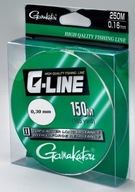 Gamakatsu G-Line Topcaster vlasec 0,30 mm/150 m Gamakatsu G-Line Topcaster vlasec 0,30 mm/150 m