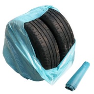 Modré Tašky na pneumatiky 100x100 30mic 10ks STIX