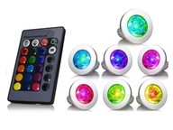 SET 7x HALOGÉN LED RGB GU10 + DIAĽKOVÉ OVLÁDANIE 16 FARIEB SET 7x HALOGÉN LED RGB GU10 + DIAĽKOVÉ OVLÁDANIE 16 FARIEB