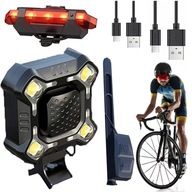 SET BICYKEL LAMPA PREDNÁ + ZVONKA NA ZADNÝ ZVON SET BICYKEL LAMPA PREDNÁ + ZVONKA NA ZADNÝ ZVON