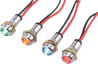 Foliatec.com, LED svetlá s reflektorom, 10 mm, modré Foliatec.com, LED svetlá s reflektorom, 10 mm, modré