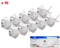 10x 3M 9332 FFP3 ochranná maska Polomaska 10x 3M 9332 FFP3 ochranná maska Polomaska