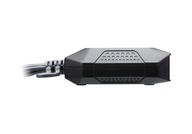 KVM prepínač s 2 portami USB 4K HDMI s diaľkovým ovládaním
