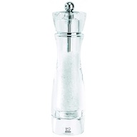 Mlynček Vittel 23cm na mletie soli, ručný Peugeot, priehľadný Mlynček Vittel 23cm na mletie soli, ručný Peugeot, priehľadný