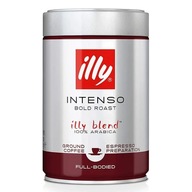 Illy Espresso Intenso Dark mletá káva 250g Illy Espresso Intenso Dark mletá káva 250g