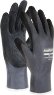 LATEX H STALCO 9 polyesterové pracovné rukavice