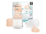 SADA NULOVÝCH FĽAŠÍ SUAVINEX 180 ML NASTAVITEĽNÉ A SADA NULOVÝCH FĽAŠÍ SUAVINEX 180 ML NASTAVITEĽNÉ A