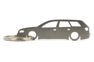 Kľúčenka Audi A4 B6 kombi, nehrdzavejúca oceľ Kľúčenka Audi A4 B6 kombi, nehrdzavejúca oceľ